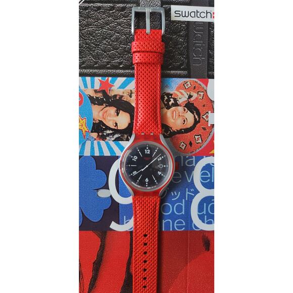 Swatch GO JUMP X-lite Aluminum watch YES4001 New in box papers and battery - Picture 9 of 12